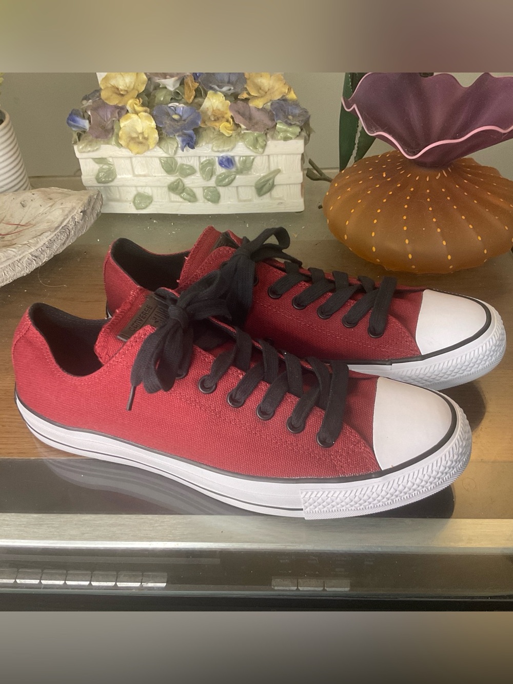 CONVERSE ALL STAR WOMENS LO TOP SNEAKERS SZ 13